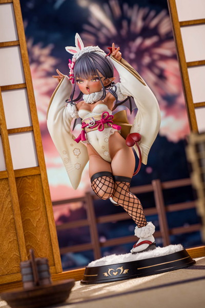 褐色サキュバスちゃん 晴れ着バニーVer.-通常版