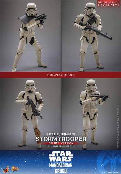 【ムービー・マスターピース】 『スター・ウォーズ/マンダロリアン・アンド・グローグー』1/6スケールフィギュア インペリアル・レムナント ストームトルーパー（デラックス版）