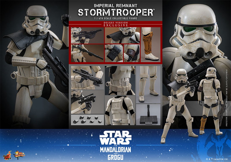 【ムービー・マスターピース】 『スター・ウォーズ/マンダロリアン・アンド・グローグー』1/6スケールフィギュア インペリアル・レムナント ストームトルーパー（デラックス版）