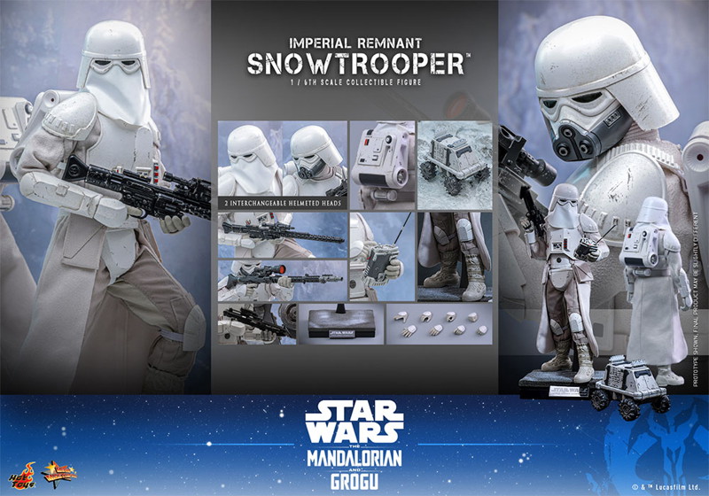 【ムービー・マスターピース】 『スター・ウォーズ/マンダロリアン・アンド・グローグー』1/6スケールフィギュア インペリアル・レムナント スノートルーパー