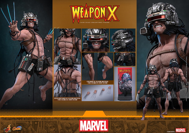 【コミック・マスターピース】 『マーベル・コミック』1/6スケールフィギュア ウェポンX