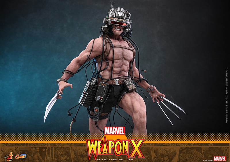 【コミック・マスターピース】 『マーベル・コミック』1/6スケールフィギュア ウェポンX