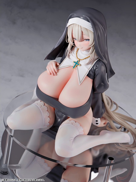 懺悔室の巨乳シスター リュシエル 1/6スケール塗装済み完成品フィギュア