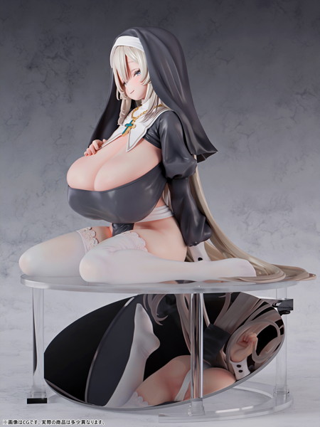 懺悔室の巨乳シスター リュシエル 1/6スケール塗装済み完成品フィギュア