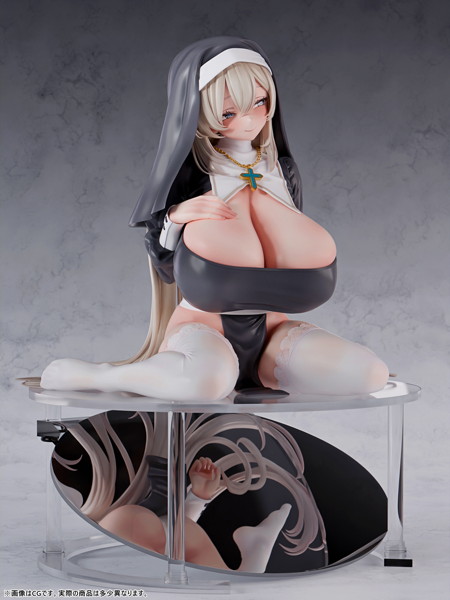 懺悔室の巨乳シスター リュシエル 1/6スケール塗装済み完成品フィギュア