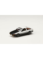 トヨタ SPRINTER TRUNEO （AE86） GT-APEX JDM カスタムバージョン / CARBON BONNET ホワイト/ブラック カーボンボンネット