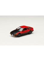 トヨタ SPRINTER TRUNEO （AE86） GT-APEX JDM カスタムバージョン / CARBON BONNET レッド/ブラック カーボンボンネット