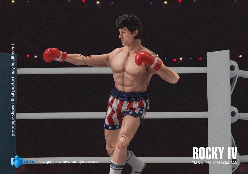 ロッキー4/炎の友情 1/12 アクションフィギュア ロッキー・バルボア（ボクサー版）