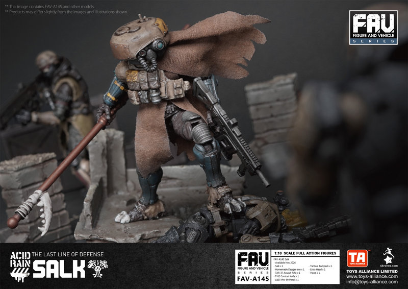 アシッドレイン 1/18スケール FAV-A145 ソルク