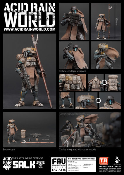 アシッドレイン 1/18スケール FAV-A145 ソルク