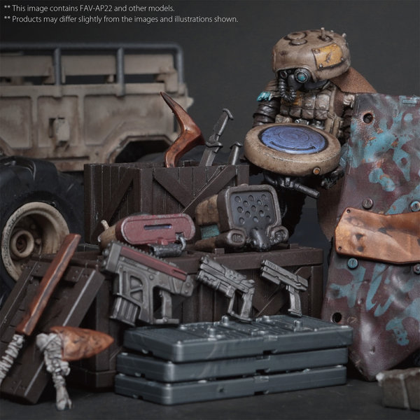 アシッドレイン 1/18スケール FAV-AP22 ソイルゴースト ゴレ・テック・パック