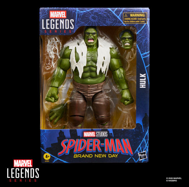 マーベルレジェンド・シリーズ スパイダーマン:ブラン・ニュー・デイ ハルクのサムネイル画像