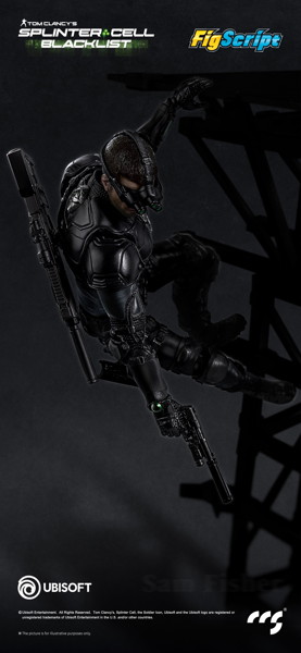 001_CCSTOYS FigScriptシリーズ Splinter Cell（スプリンターセル） Sam Fisher（サム・フィッシャー） 1/12スケール可動フィギュア