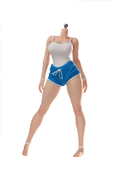 ベリークール 1/6 モデルボディ No.3 フルフィギュア シリコン女性素体（サマーラウンジウェア Ver.）B