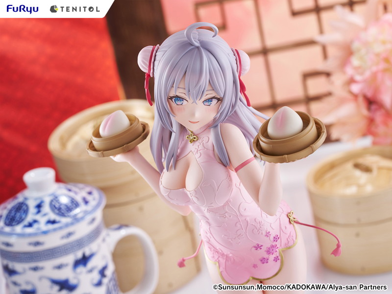 TENITOL TALL アーリャ チャイナドレスver. 時々ボソッとロシア語でデレる隣のアーリャさん 画像15