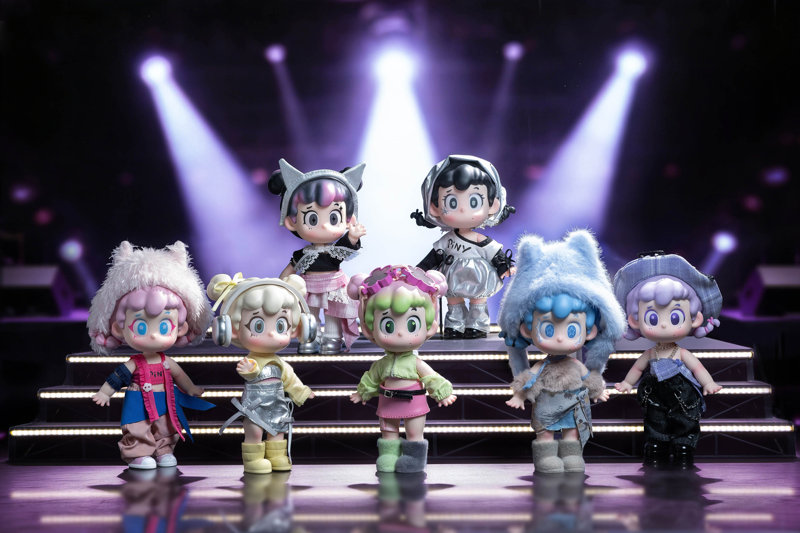 FANCY UP piny 電子桜楽パーティーシリーズ トレーディングドール（1BOX=6個入）