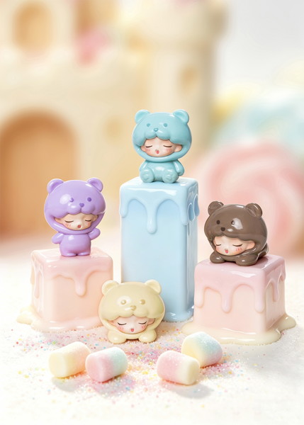 JOTOYS YUMO グミベア2.0シリーズ トレーディングフィギュア（1BOX=24個入）