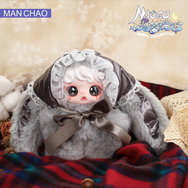 MAN CHAO Mioco うさぎのドリームハウスシリーズ トレーディングプラッシュ（1BOX=6個入）