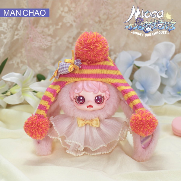 MAN CHAO Mioco うさぎのドリームハウスシリーズ トレーディングプラッシュ（1BOX=6個入）