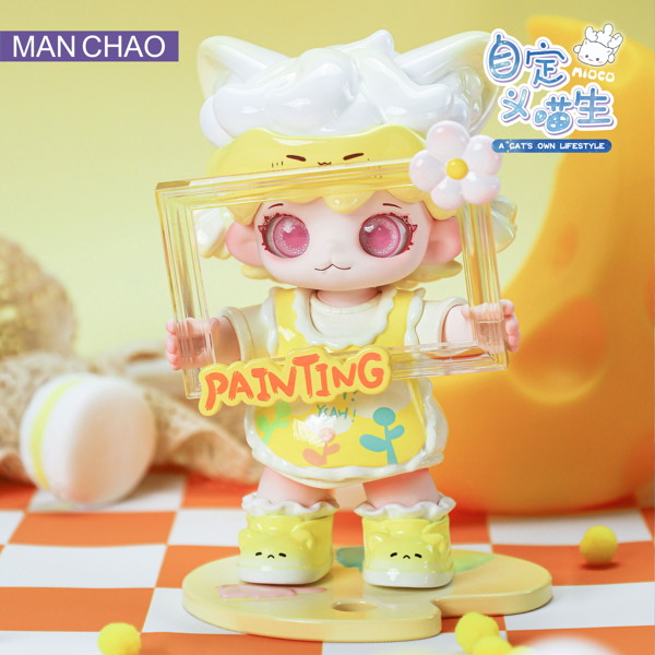 MAN CHAO Mioco にゃんこの気ままな暮らしシリーズ トレーディングフィギュア（1BOX=6個入）