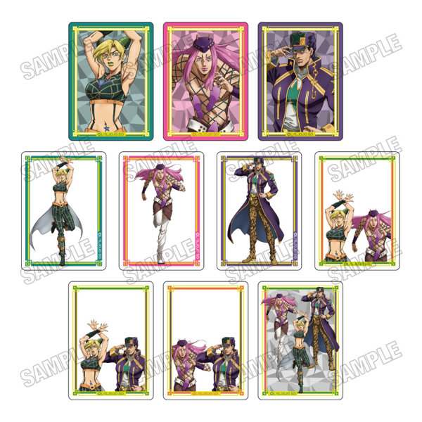 【BOX販売】ジョジョの奇妙な冒険 ストーンオーシャン 描き下ろしアクリルカードコレクション AM2026（1BOX=10個入）