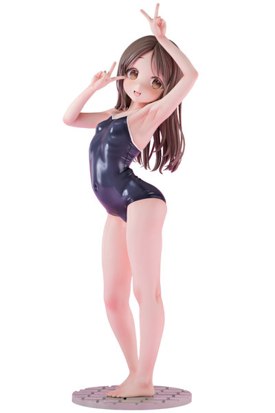 スク水部 小花りな 1/5スケール塗装済み完成品フィギュア