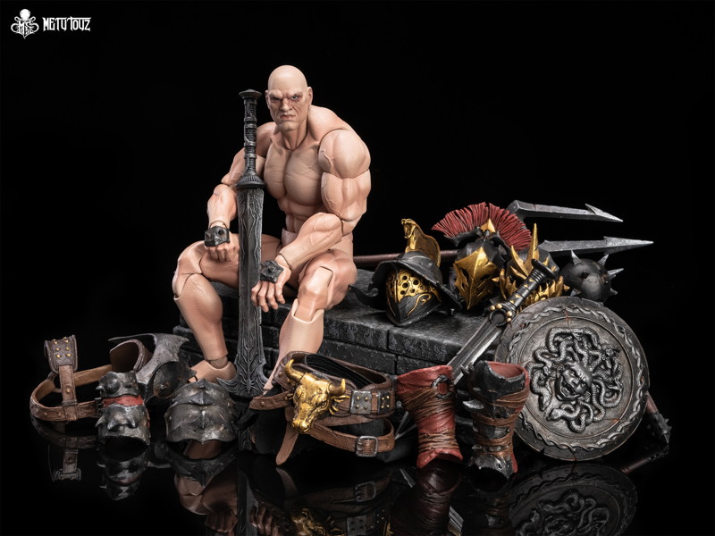 Mety toyz グラディエーターシリーズ スパルタ・スレイヤー バーサーカー 1/10スケール可動フィギュア
