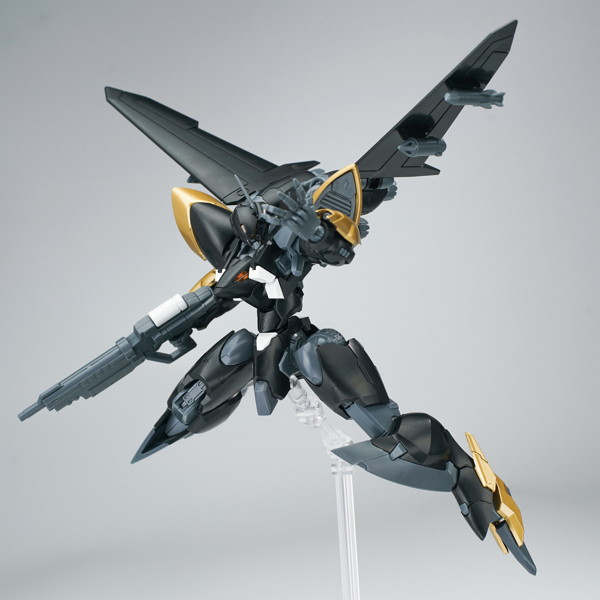 SHEIK MAINLAND ULTRA ACTION TROOPERシリーズ 雲雀（ひばり） 1/144スケール プラスチックモデルキット ブラック×ゴールドVer.