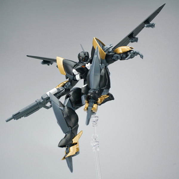 SHEIK MAINLAND ULTRA ACTION TROOPERシリーズ 雲雀（ひばり） 1/144スケール プラスチックモデルキット ブラック×ゴールドVer.