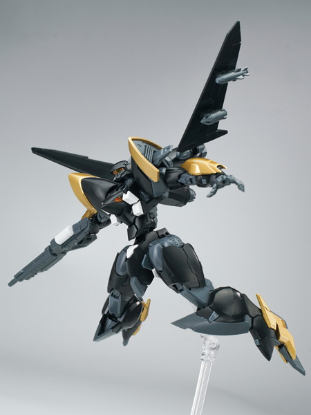 SHEIK MAINLAND ULTRA ACTION TROOPERシリーズ 雲雀（ひばり） 1/144スケール プラスチックモデルキット ブラック×ゴールドVer.