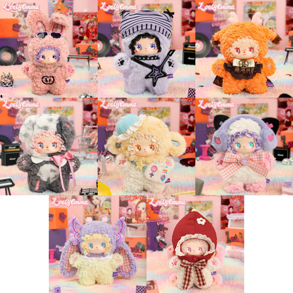 YANCHUANG LOVELY EMMA PUNK ERAシリーズ トレーディングプラッシュ（1BOX=6個入）