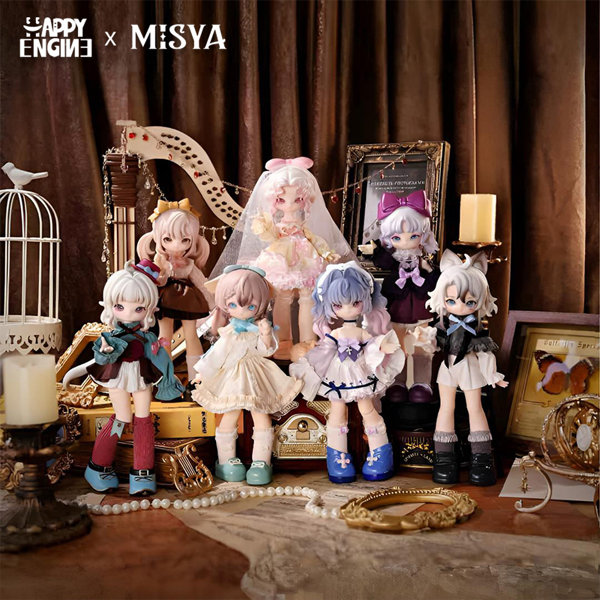 YANCHUANG MISYA 怪奇博物館シリーズ トレーディングドール（1BOX=6個入）