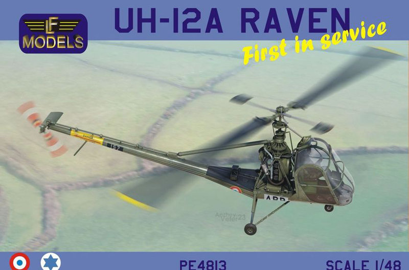 PE4813 1/48 ヒラー UH-12A レイヴン フランス/イスラエル