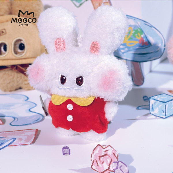 iiaoiiao わんぱく幼稚園シリーズ ぬいぐるみチャームブラインドボックス（1BOX=6個入）