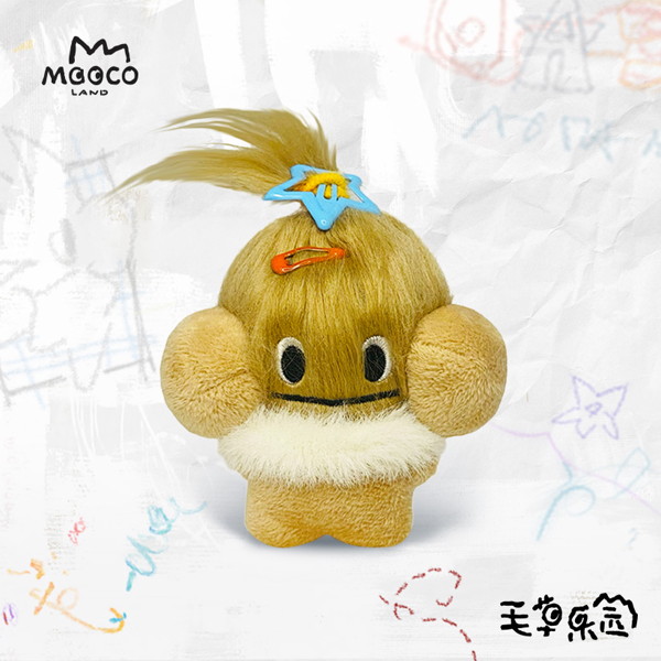 iiaocao 捕まえた！ぐちゃぐちゃ草シリーズ ぬいぐるみチャームブラインドボックス（1BOX=8個入）