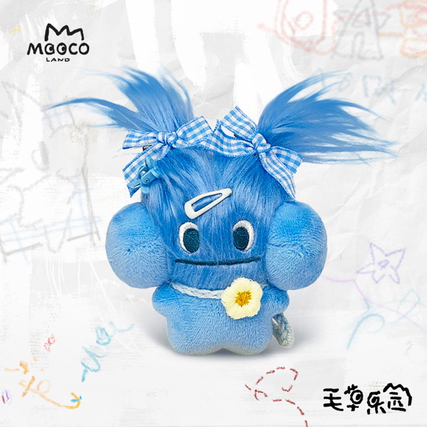 iiaocao 捕まえた！ぐちゃぐちゃ草シリーズ ぬいぐるみチャームブラインドボックス（1BOX=8個入）