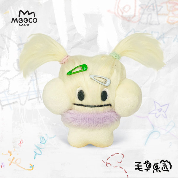 iiaocao 捕まえた！ぐちゃぐちゃ草シリーズ ぬいぐるみチャームブラインドボックス（1BOX=8個入）のサムネイル画像