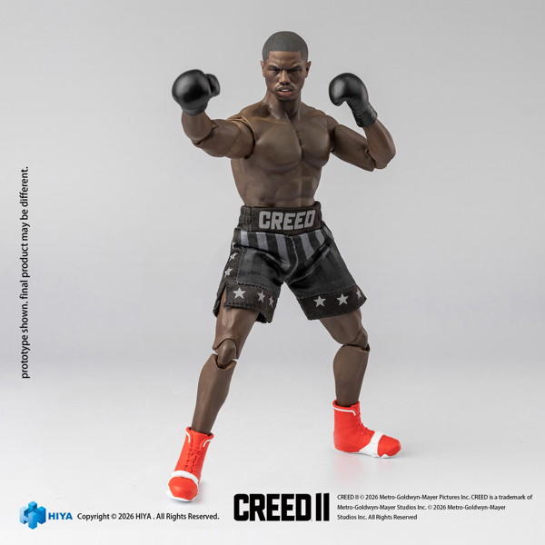 クリード 炎の宿敵 1/12 アクションフィギュア アドニス・クリード
