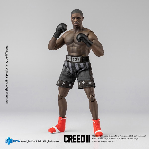 クリード 炎の宿敵 1/12 アクションフィギュア アドニス・クリード