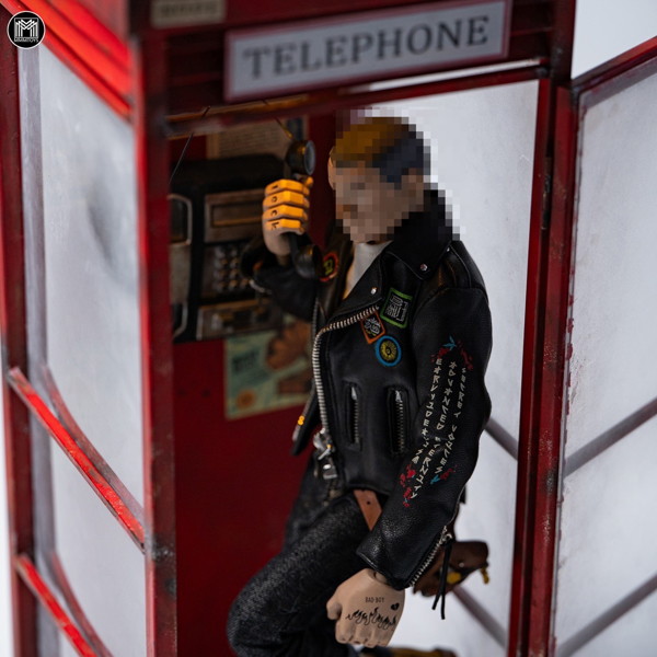 MMMトイズ 1/6 公衆電話ボックス