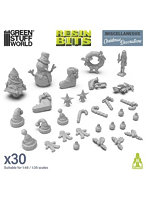 3Dプリントセット クリスマスデコレーションセット（30個入）