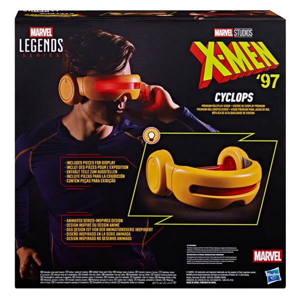 マーベルレジェンド・シリーズ X-MEN ’97 サイクロップス プレミアム ロールプレイ バイザー