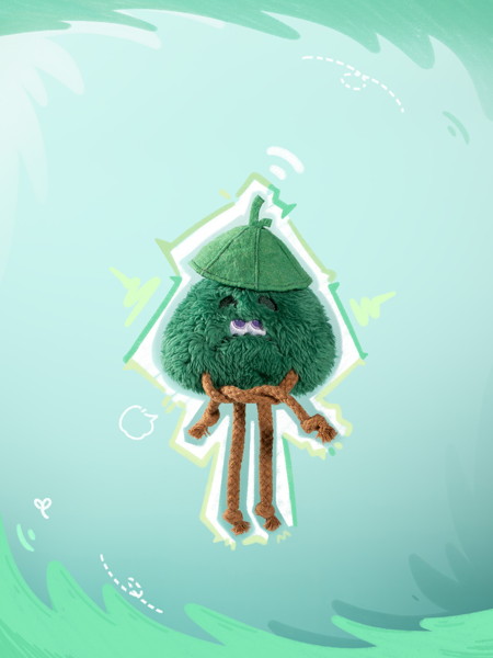 Colliegogo Fluffball もじゃもじゃ気象庁シリーズ トレーディングプラッシュ（1BOX=6個入）