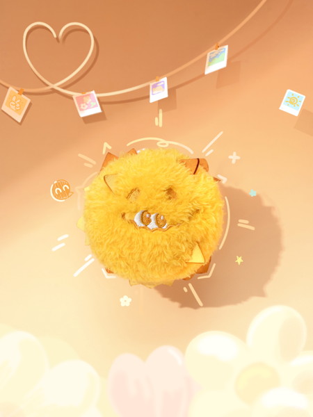Colliegogo Fluffball もじゃもじゃ気象庁シリーズ トレーディングプラッシュ（1BOX=6個入）