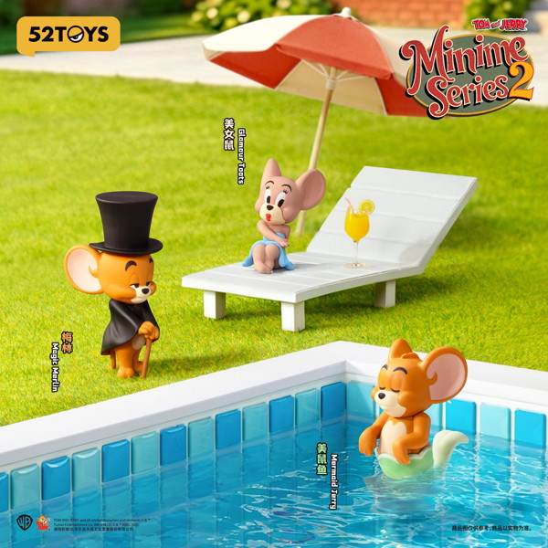 002_52TOYS BLINDBOX トムとジェリー ミニミー2（1BOX=18個入）