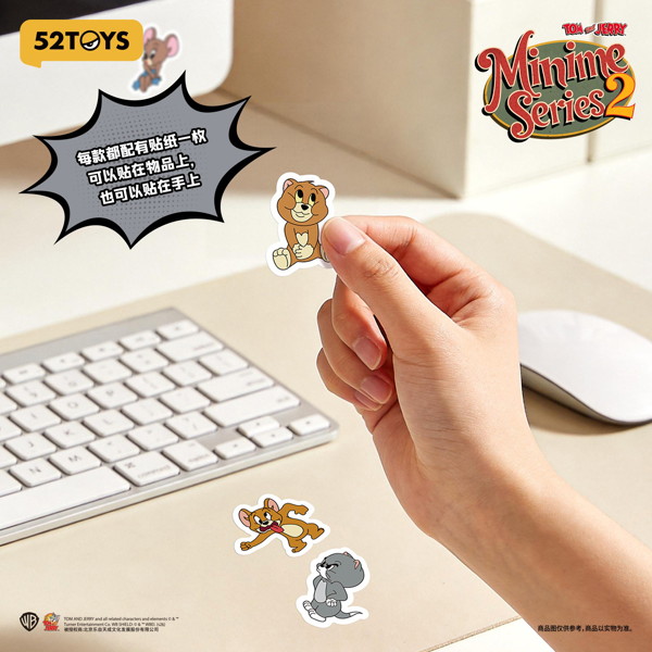 002_52TOYS BLINDBOX トムとジェリー ミニミー2（1BOX=18個入）