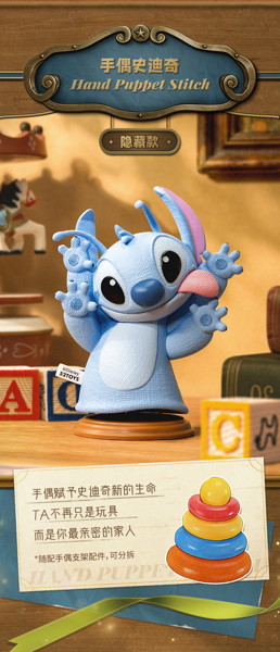 005_52TOYS BLINDBOX スティッチ レトロコレクション（1BOX=6個入）