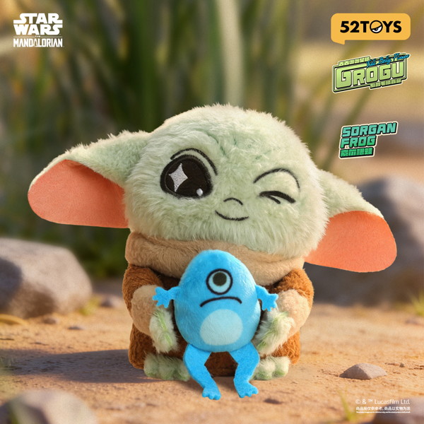 007_52TOYS BLINDBOX スター・ウォーズ グローグーの食卓 ぬいぐるみストラップ（1BOX=4個入）