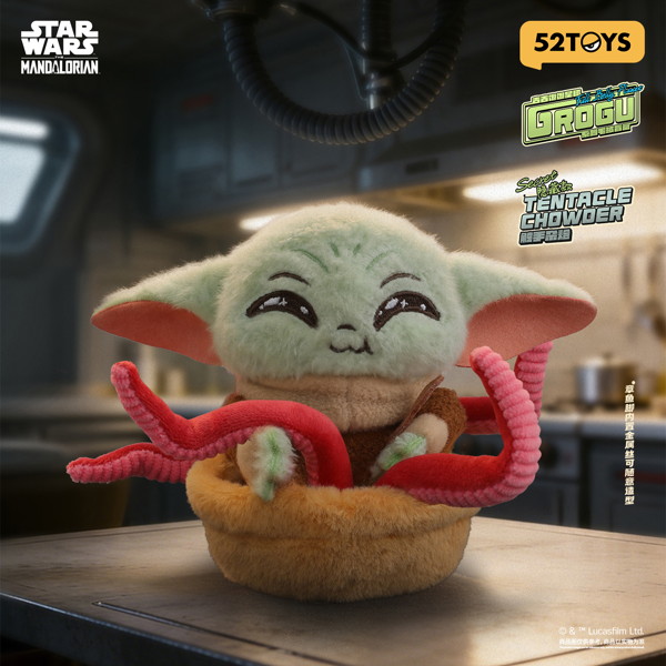 007_52TOYS BLINDBOX スター・ウォーズ グローグーの食卓 ぬいぐるみストラップ（1BOX=4個入）