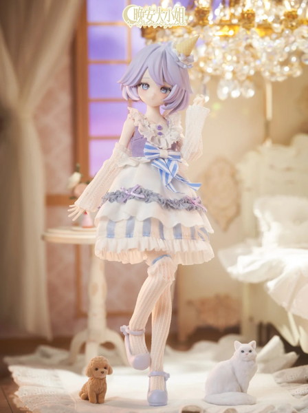 おやすみ お嬢様:淡雪の真冬 1/6 BJDブラインドドールシリーズ（1BOX=6個入）